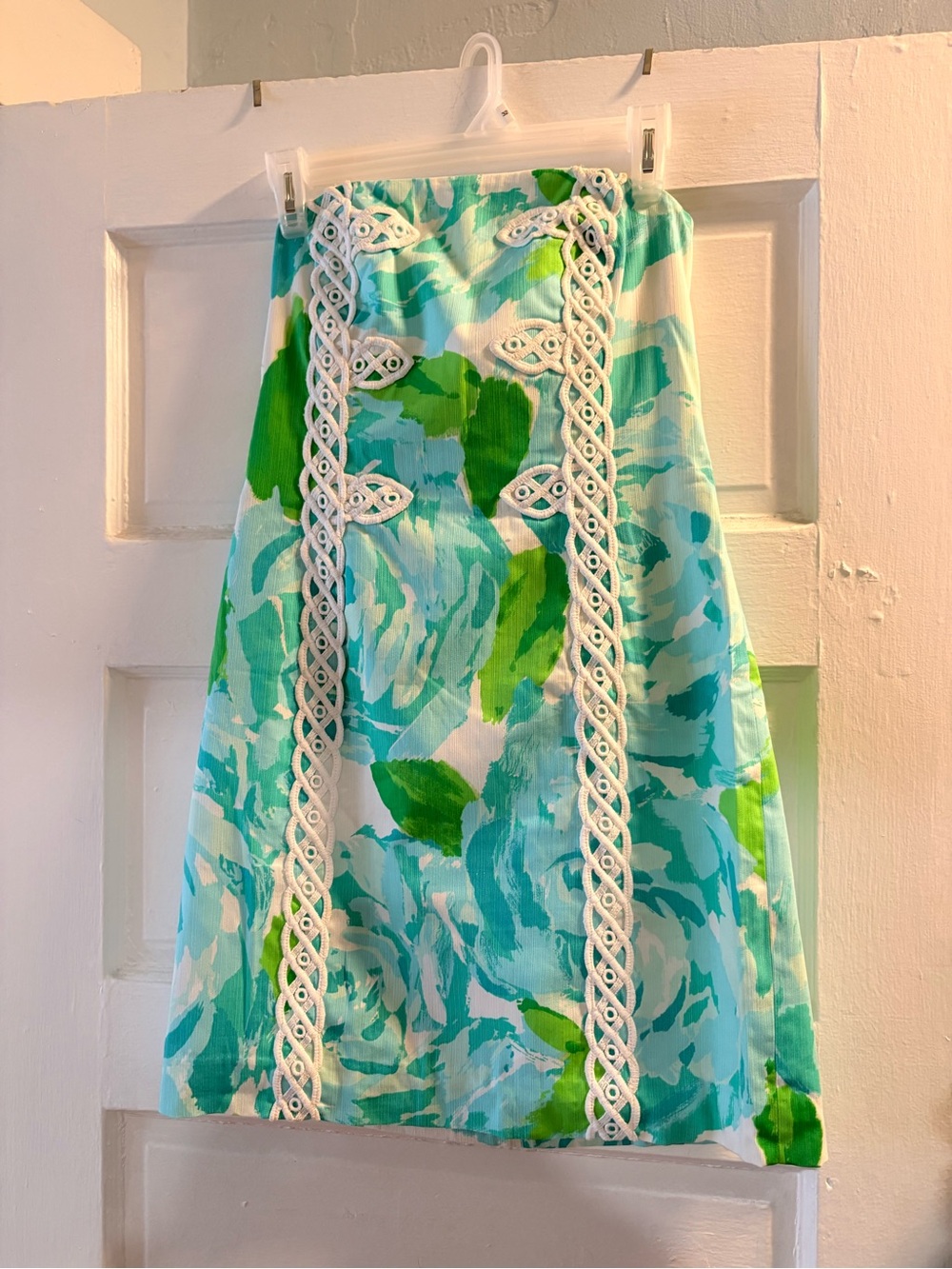 Lilly Pulitzer Women’s Aqua Floral dress